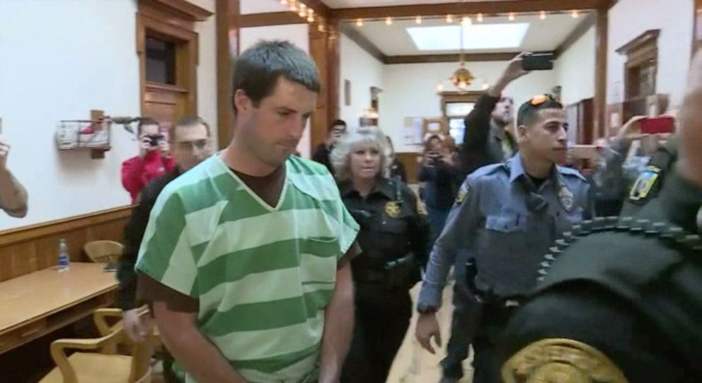 PHOTO: Patrick Frazee is seen heading into court.
