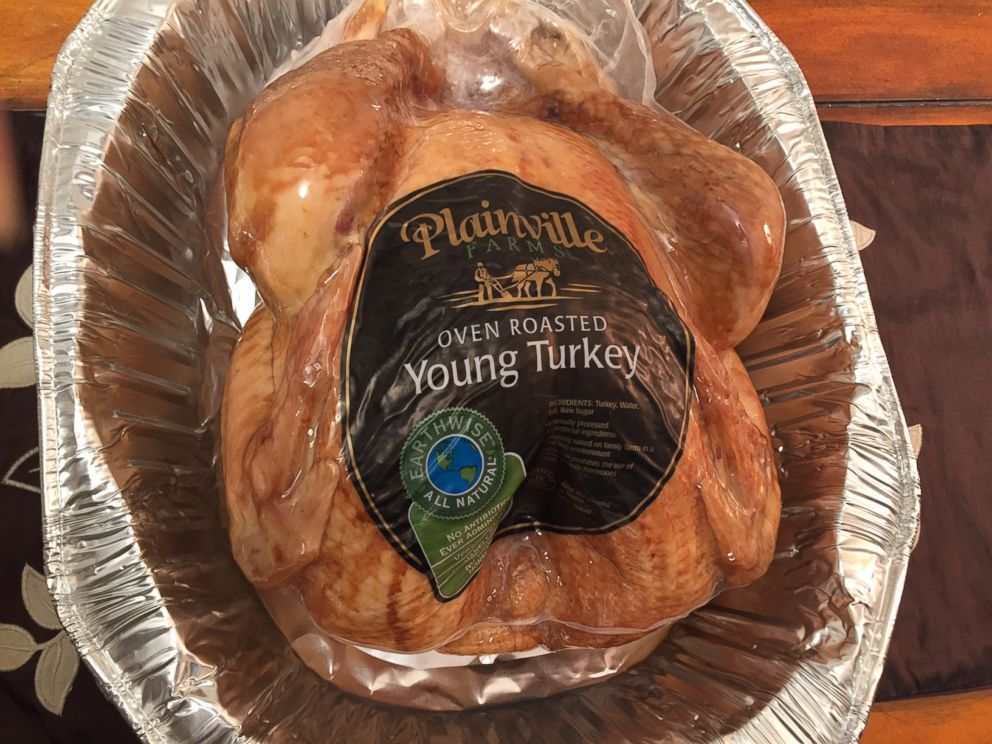 PHOTO: The turkey that is  included in FreshDirect's prepared Thanksgiving meal.