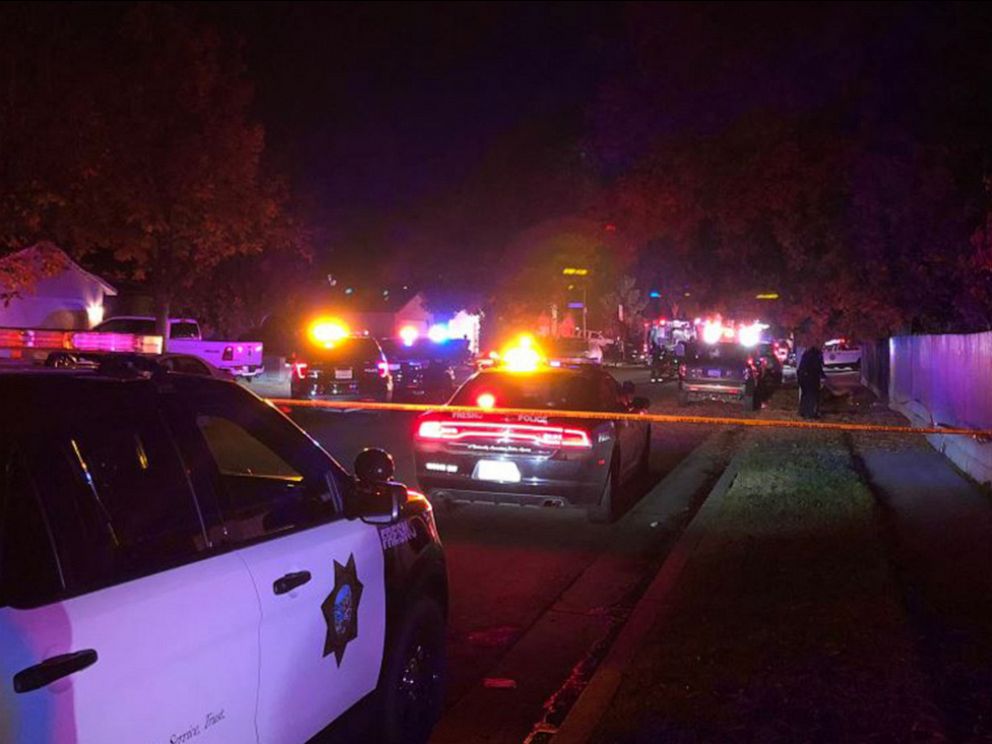 PHOTO: Nine people were shot at a family gathering in southeast Fresno, Calif., on Sunday, Nov. 17, 2019.