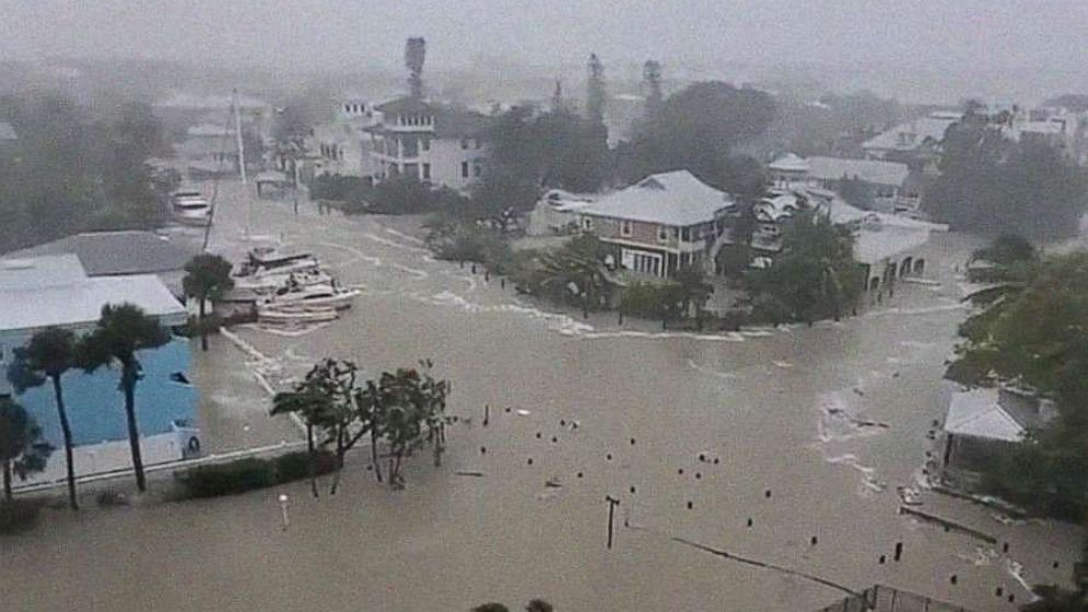 PHOTO: Hurricane Ian has caused severe flooding conditions in Ft. Myers, Fla., as seen in an image taken from video shared on June 28, 2022 via Facebook.