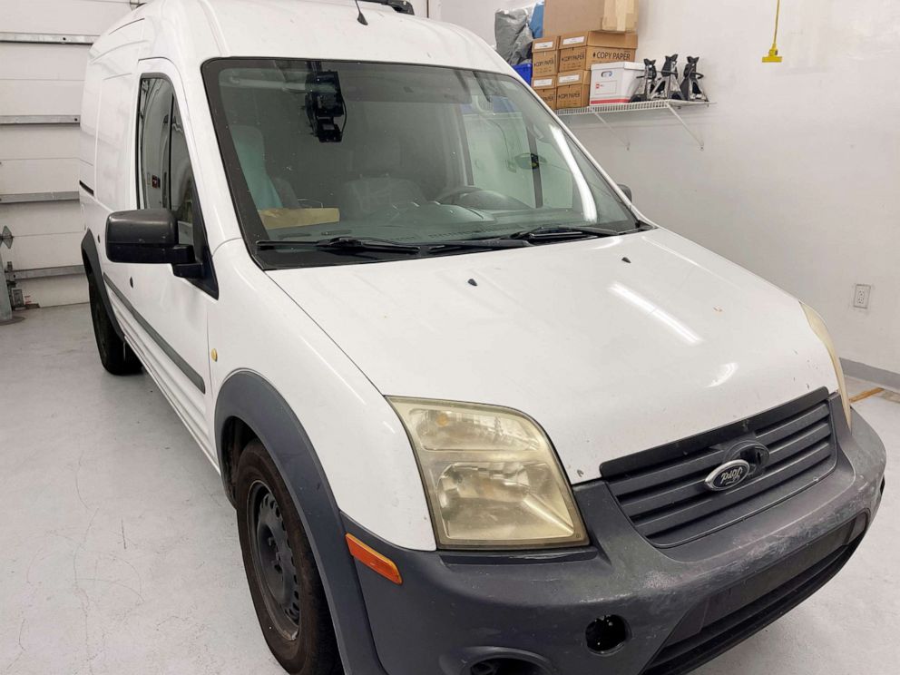 PHOTO: A van recovered from the home of Gabby Petito and Brian Laundrie is pictured in a photo released by the North Port Police in North Port, Fla., Sept. 15, 2021.