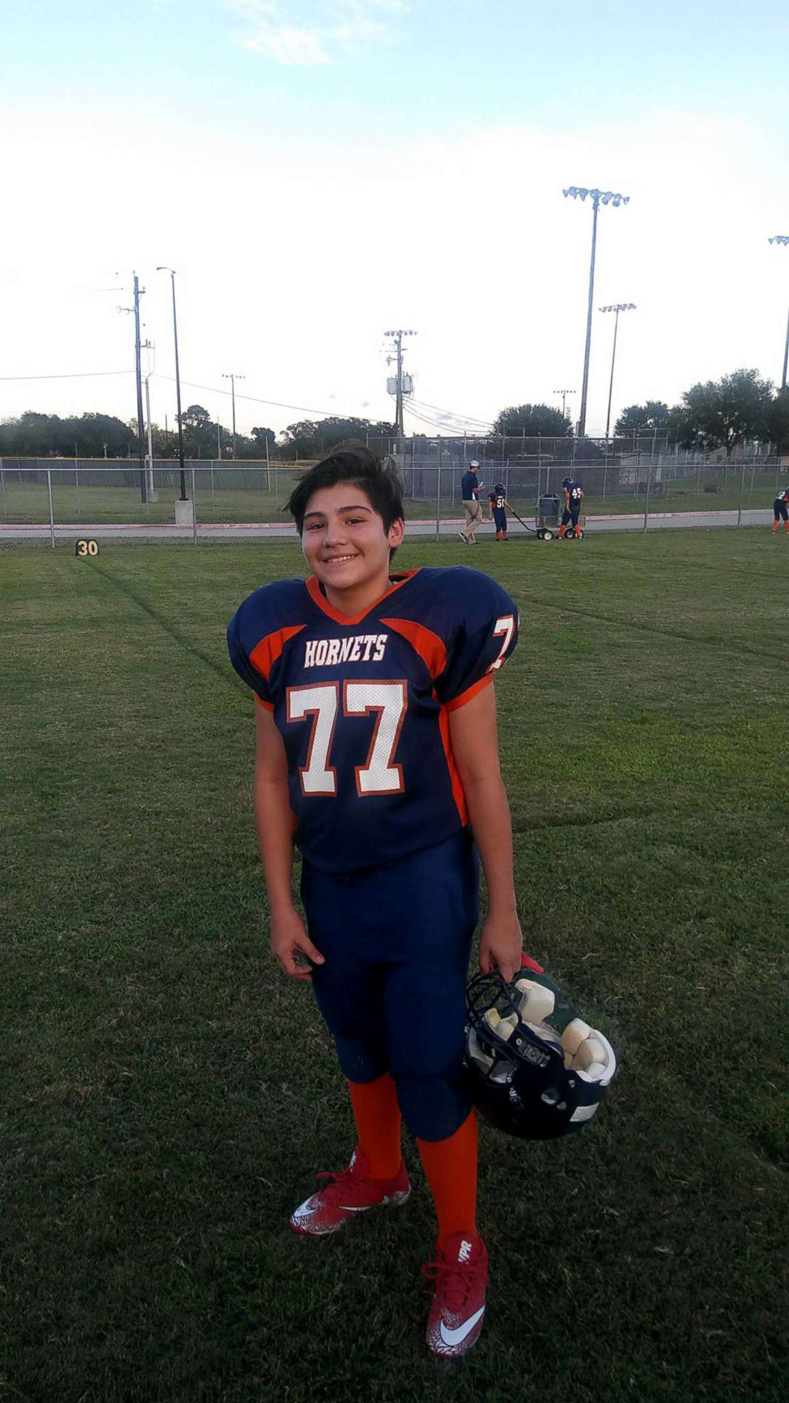 PHOTO: Jennifer Valdez said that her son Gabe Fernandez, 13, seen in this undated photo, was fatally shot while hanging out at a friend's house on Saturday Jan. 19, 2019.