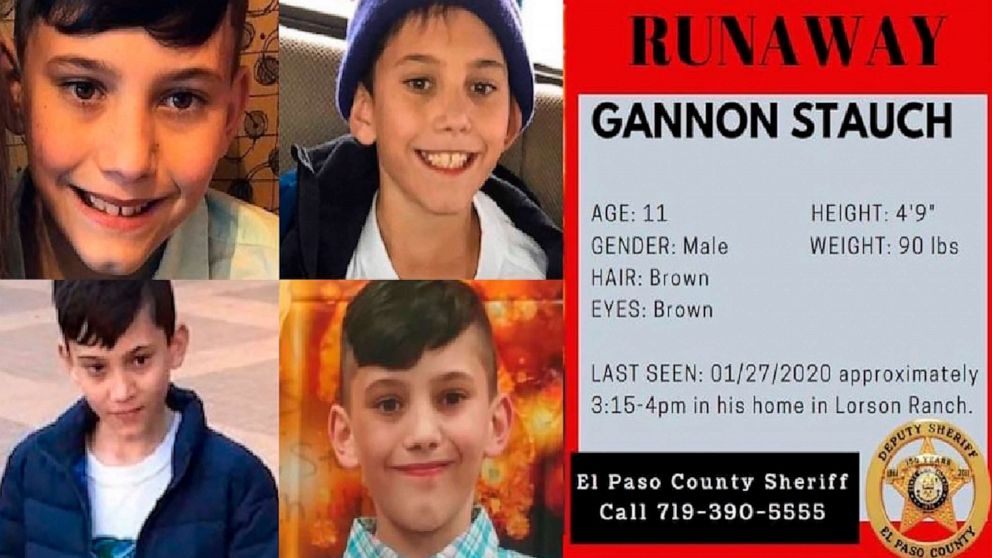 The Disappearance Of Gannon Stauch A Timeline Of The Case Abc News 5641