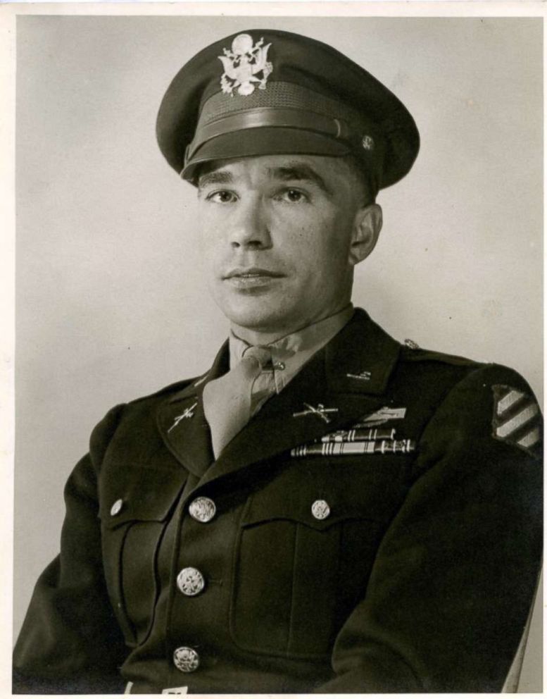 PHOTO: U.S Army 1st Lt. Garlin M. Conner, in full dress uniform during World War II.