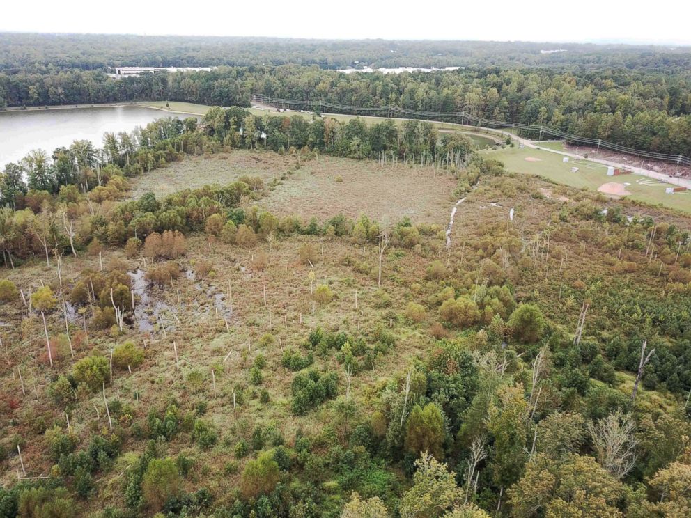 PHOTO: Drone photos from Gaston County Emergency Management Service looking for 6-year-old Maddox Ritch at Rankin Lake Park, Gastonia, Nc.