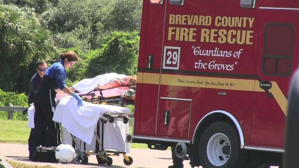 PHOTO: A woman was attacked by an alligator in Brevard County, Fla., on Saturday, May 25, 2019. She was seriously injured and flown to an area hospital.