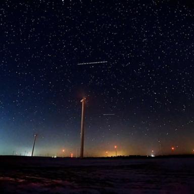 Viewers could see up to 120 meteors per hour during the spectacular, celestial event.