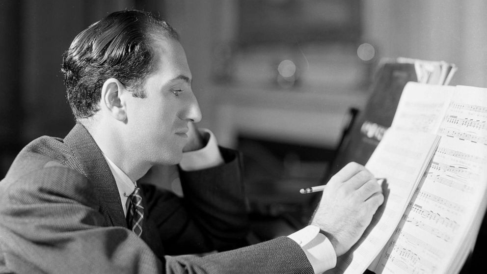 PHOTO: George Gershwin, composer and pianist, at home in New York on Sept. 1, 1934. 