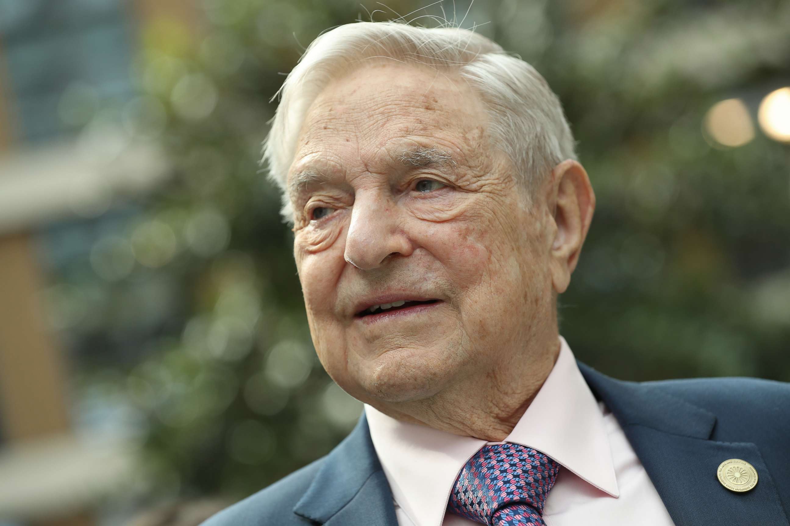 PHOTO: Financier and philanthropist George Soros attends the official opening of the European Roma Institute for Arts and Culture (ERIAC) at the German Foreign Ministry on June 8, 2017 in Berlin.