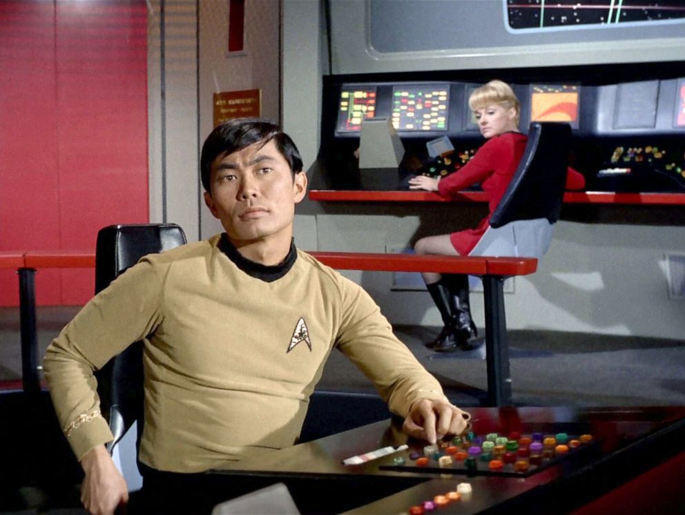 PHOTO: George Takei, as Hikaru Sulu, in the episode, "Assignment: Earth" of the "Star Trek" original series.