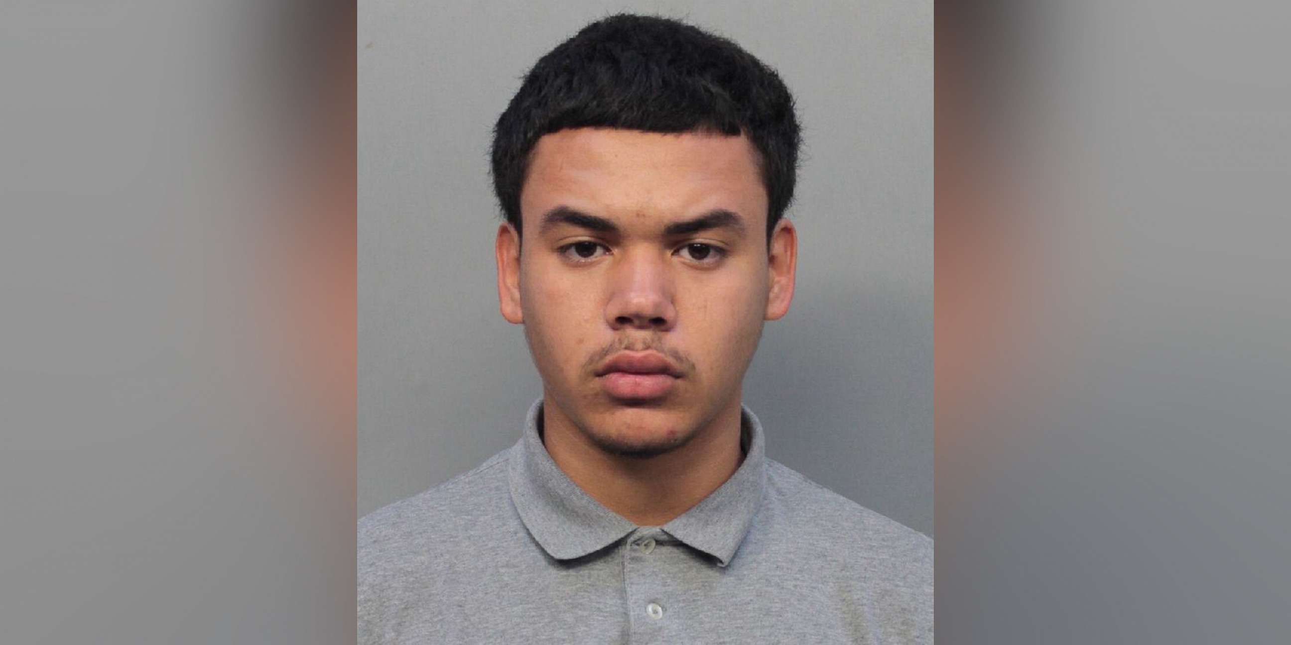 PHOTO: Miami-Dade Police arrested Gianny Sosa-Hernandez, 18, on April 15, 2019, after a video was posted to social media showing him wrestling a fake alligator at a shopping mall.