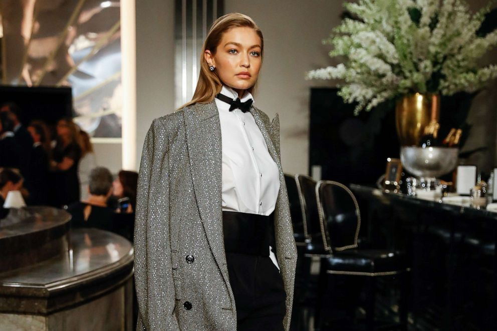 PHOTO: Gigi Hadid walks the runway at the Ralph Lauren Fall 2019 Collection at William and Wall on Sept. 07, 2019, in New York.