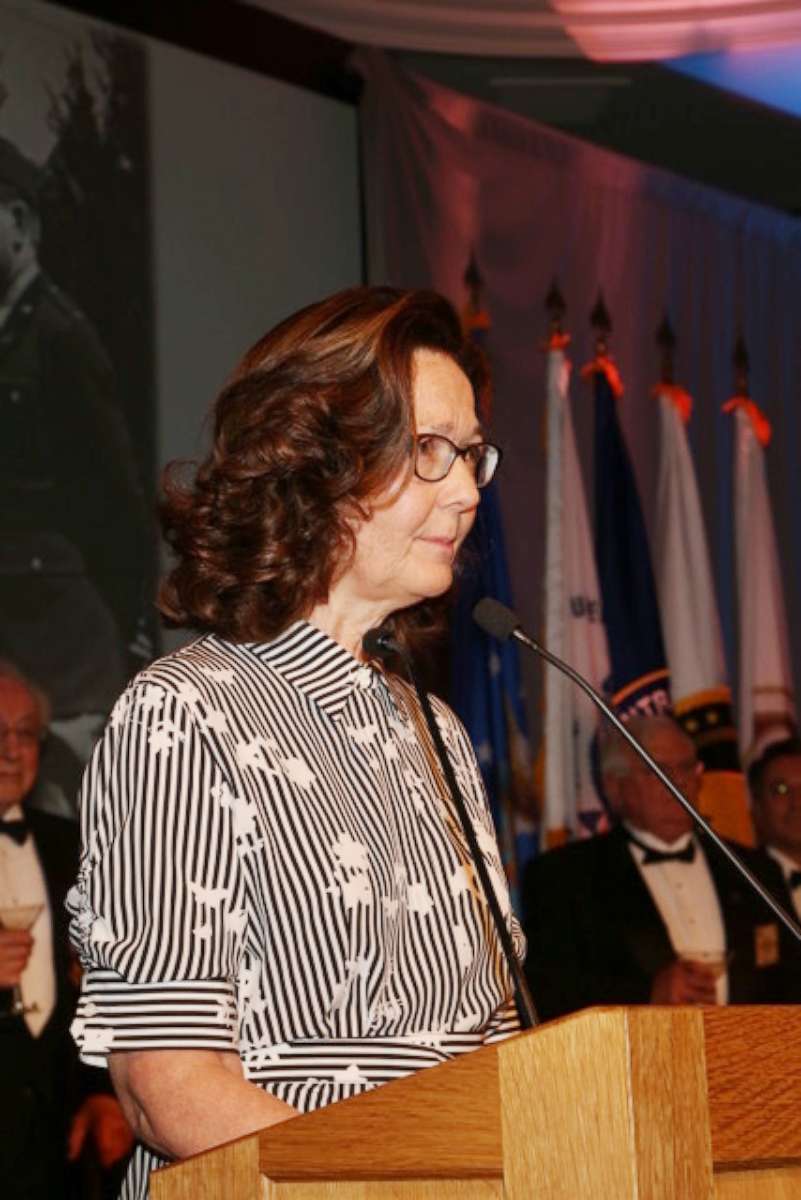 PHOTO: Gina Haspel is seen here at  the 2017 William J. Donovan Award dinner, Oct. 21, 2017.