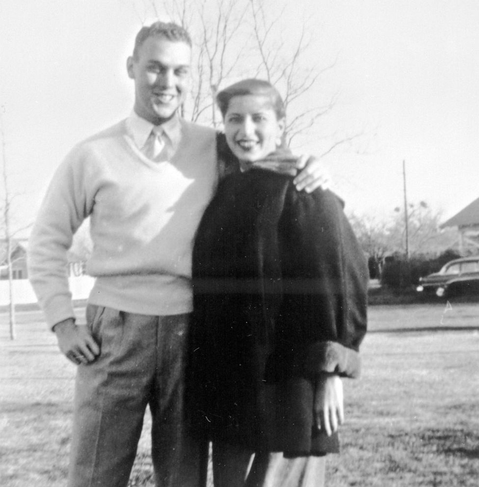 PHOTO: Ruth Bader Ginsburg and her husband Martin Ginburg pose for an undated photo.