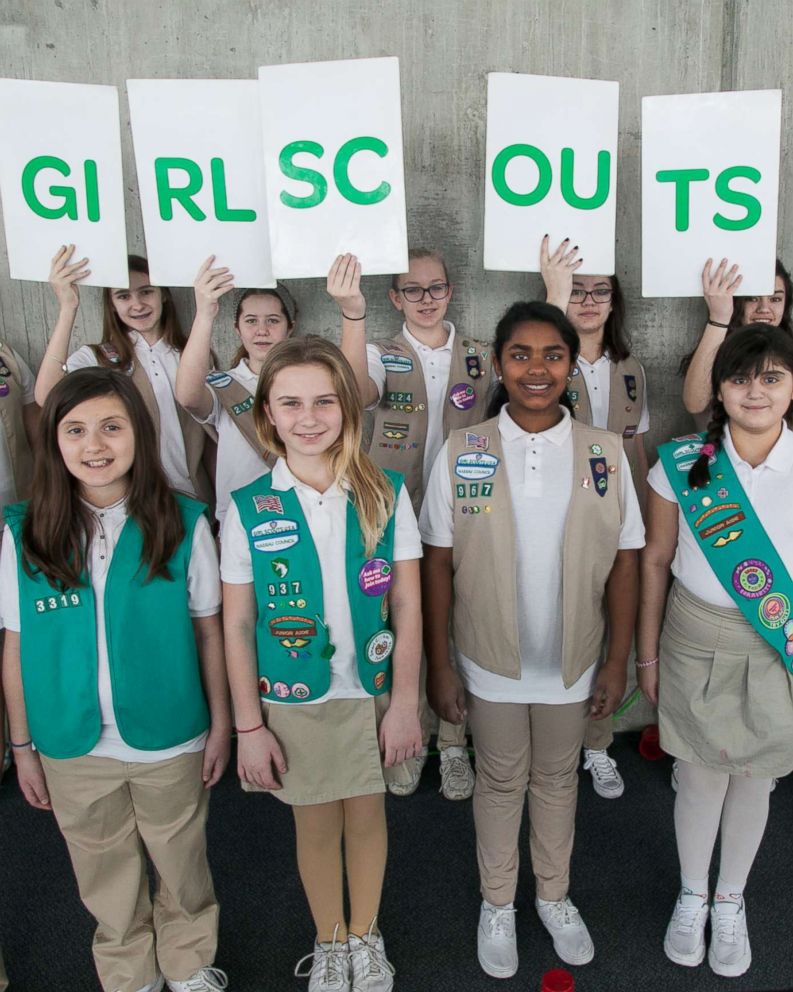 Whats Better Than One Girl Scout Two Girl Scouts Telegraph 
