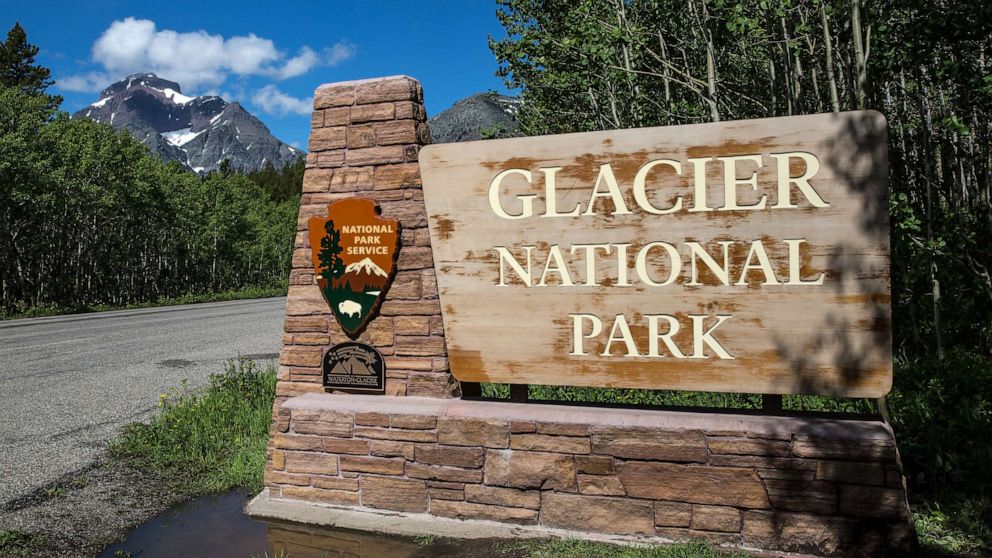 PHOTO: The entrance to Glacier National Park, June 20, 2018, near East Glacier, Montana.