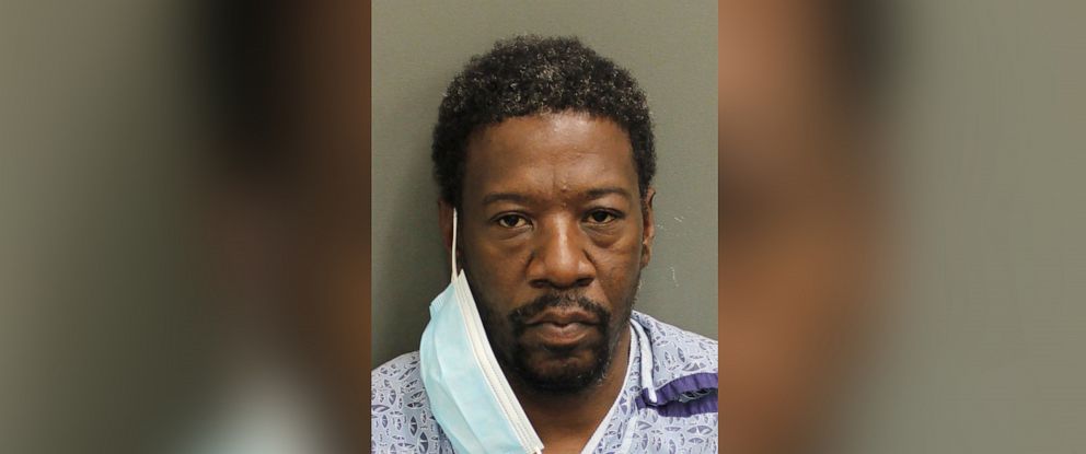 PHOTO: Aaron Glee Jr. is seen in a police booking photograph after he was taken into custody in connection with the killings of Black activist Oluwatoyin Salau and AARP volunteer Victoria Sims, at Orange County Jail in Orlando, Florida, June 14, 2020.