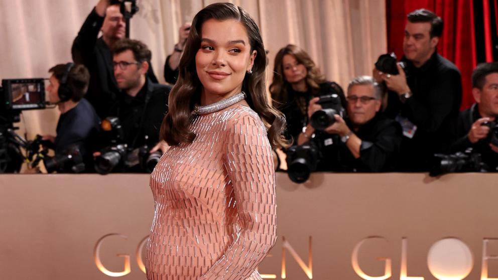 PHOTO: Hailee Steinfeld attends the 83rd Annual Golden Globes in Beverly Hills, Calif., January 11, 2026.