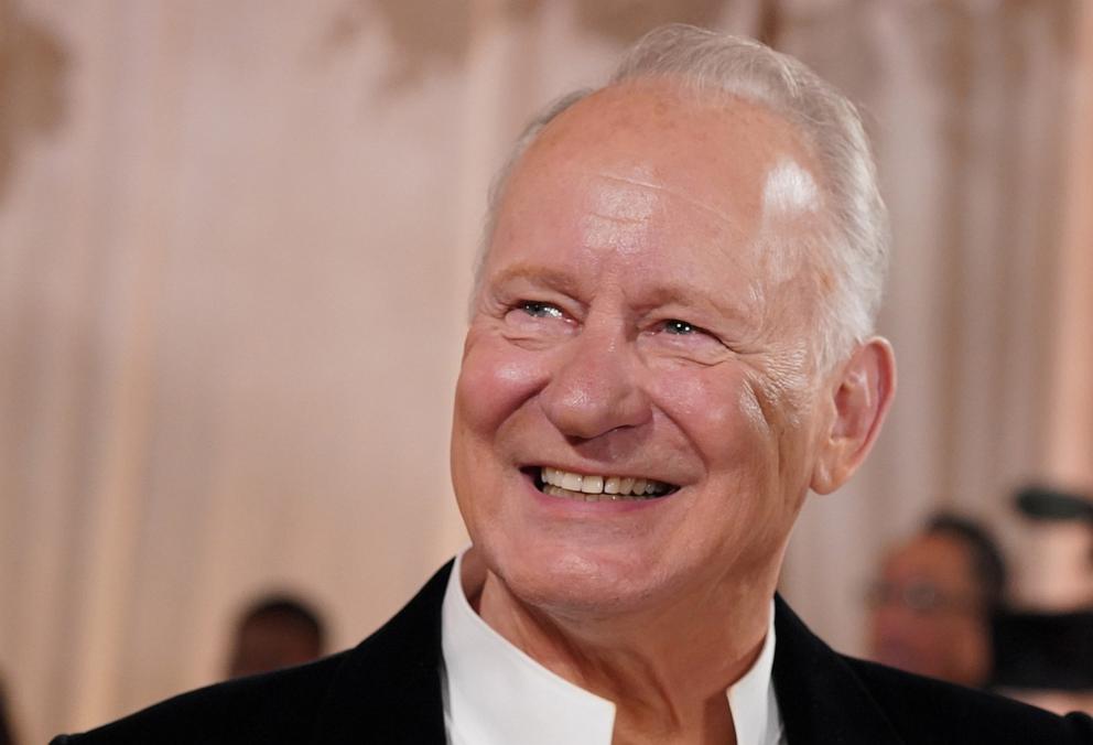 PHOTO: Stellan Skarsgard attends the 83rd Annual Golden Globes in Beverly Hills, Calif., January 11, 2026.