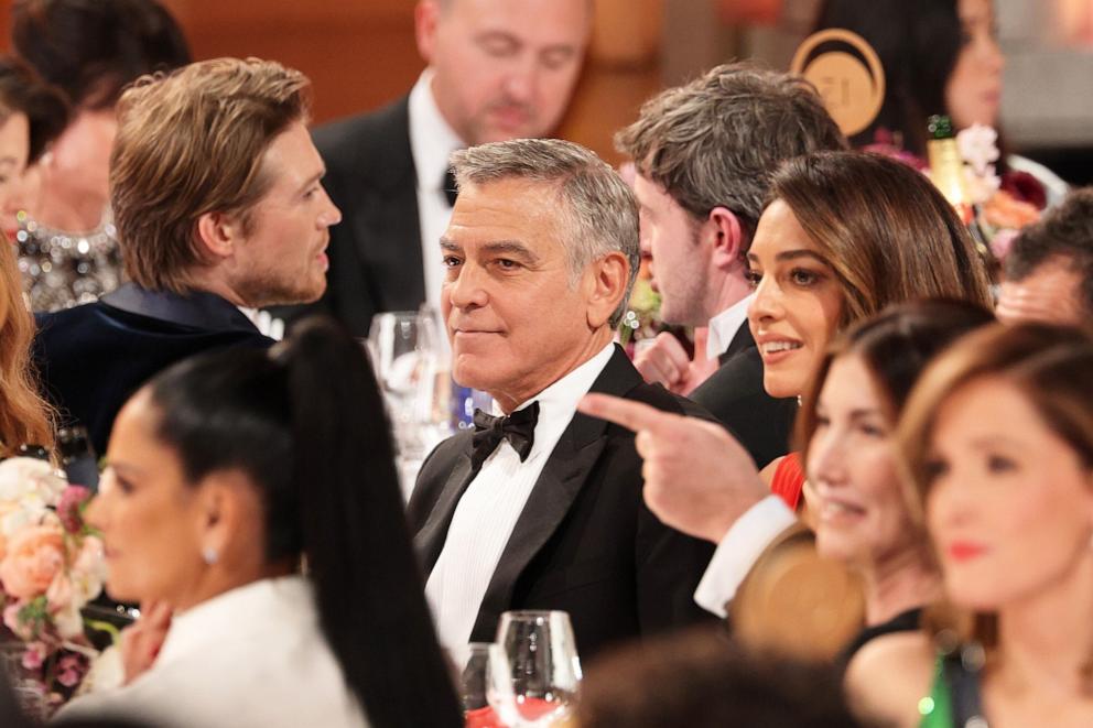 PHOTO: George Clooney and Amal Clooney attend the 83rd Annual Golden Globes in Beverly Hills, Calif., January 11, 2026.