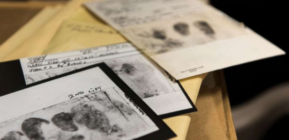 PHOTO: Among the evidence collected in the Golden State Killer cold case were fingerprints lifted from crime scenes, shoe treads, and DNA.