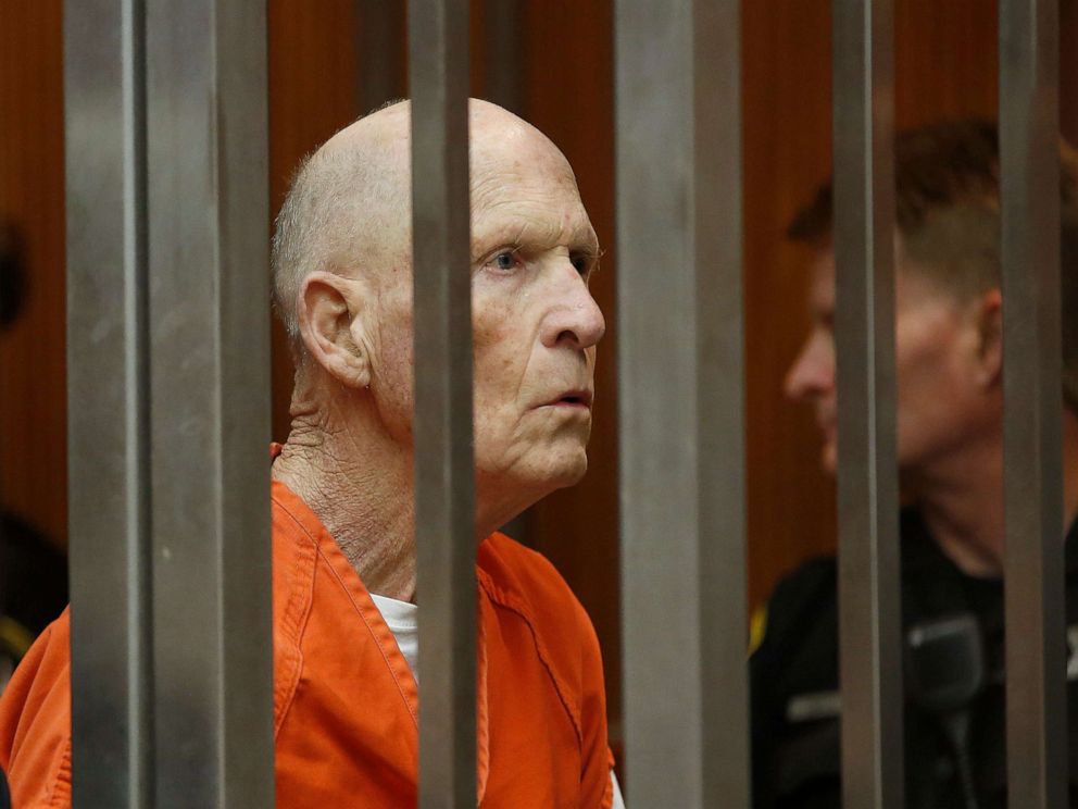 PHOTO: Joseph James DeAngelo, suspected of being the Golden State Killer appears in Sacramento County Superior Court as prosecutors announce they will seek the death penalty if he is convicted in his case, April 10, 2019, in Sacramento, Calif.