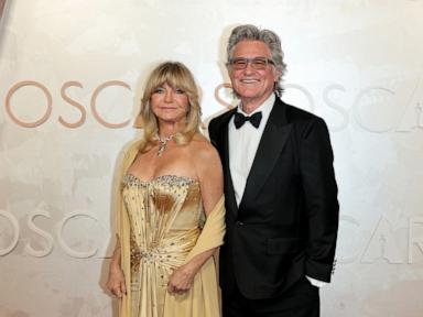 Oscars 2025: Goldie Hawn and Kurt Russell, celebrity couples hit red carpet