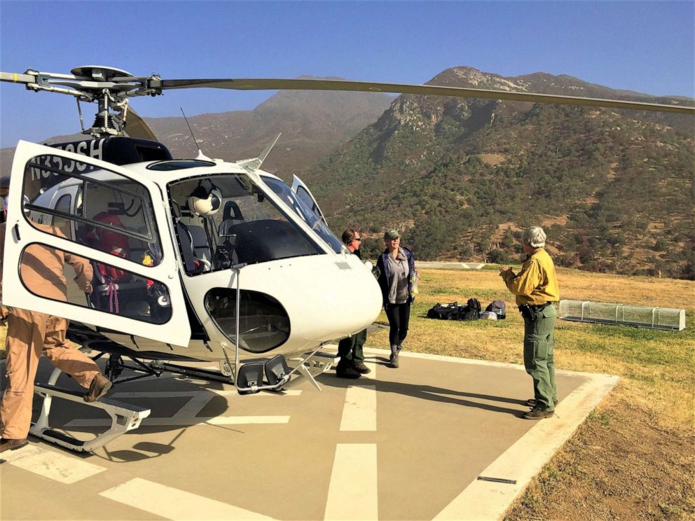 PHOTO: Mary Joanna Gomez, of Mississippi, was found alive and in stable condition by National Park Service personnel on Oct.  28, 2019, in Sequoia National Park, Calif.