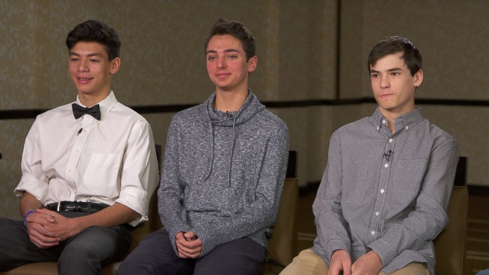 PHOTO: ABC News' Paula Faris spoke to a group of six boys aged 12 to 16 from the Denver, Colorado, area as part of a "GMA" parenting series on raising boys who grow up to treat women with respect. 