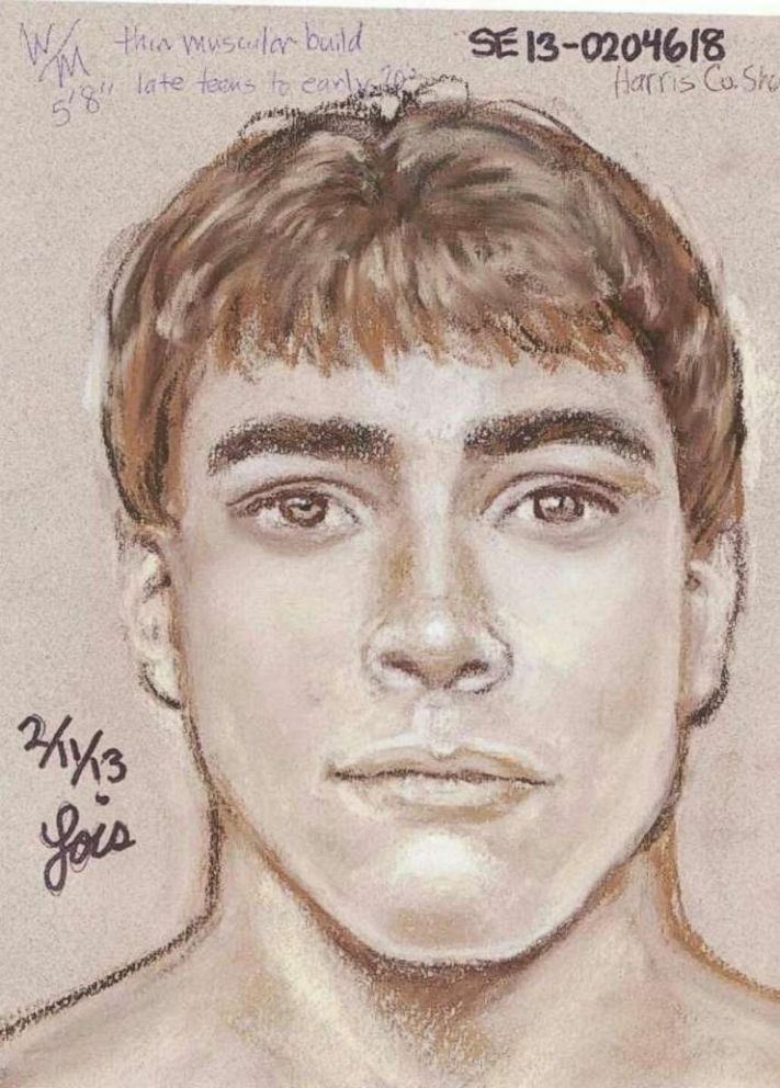 PHOTO: The Harris County Sheriff's Office released this sketch of a man suspected of kidnapping and brutally raping a 16-year-old girl in 2013.