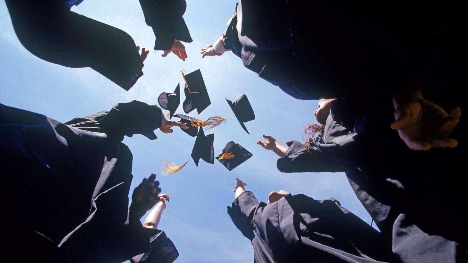 PHOTO: High school students graduate in this undated stock image.