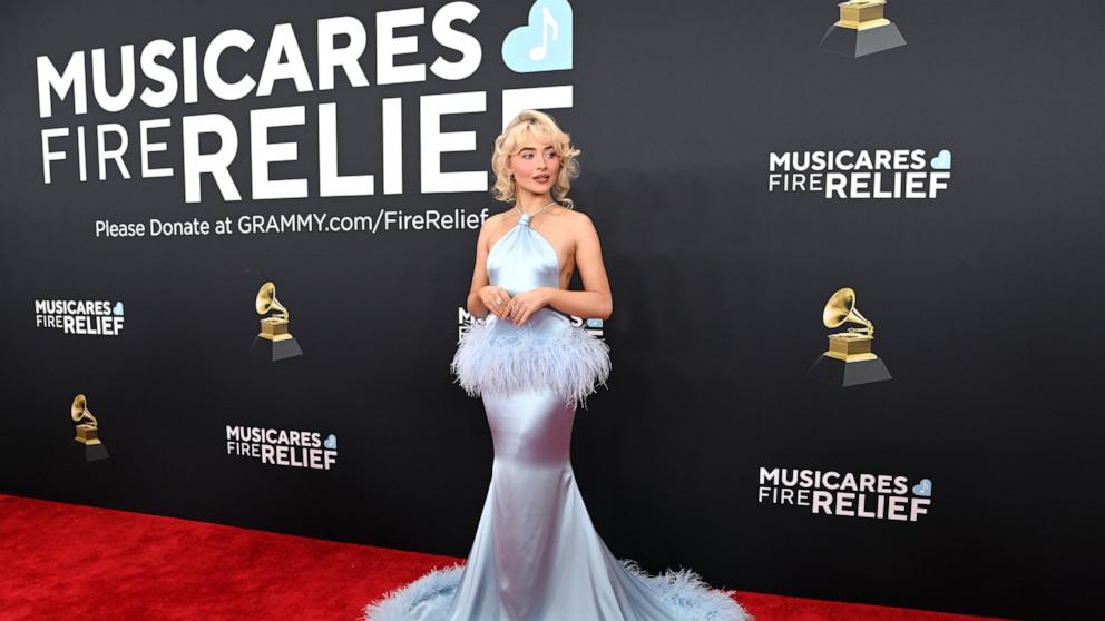 PHOTO: Sabrina Carpenter attends the 67th GRAMMY Awards Feb. 2, 2025 in Los Angeles.