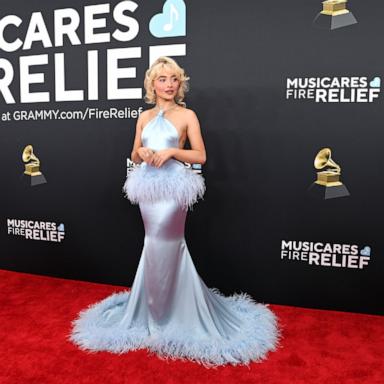 PHOTO: Sabrina Carpenter attends the 67th GRAMMY Awards Feb. 2, 2025 in Los Angeles.