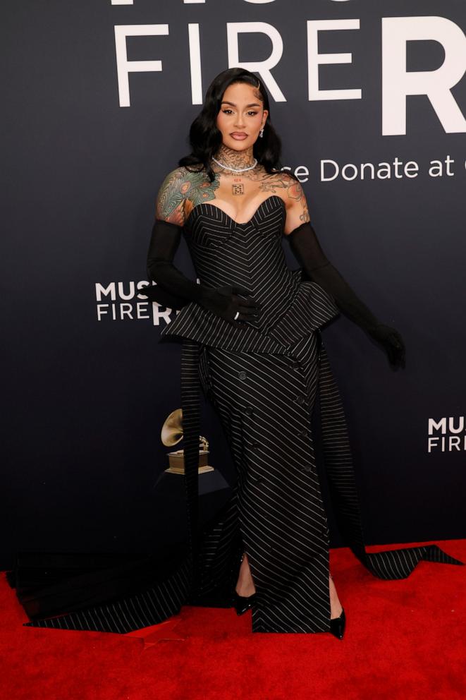 PHOTO: Kehlani attends the 67th GRAMMY Awards Feb. 2, 2025 in Los Angeles, California. 