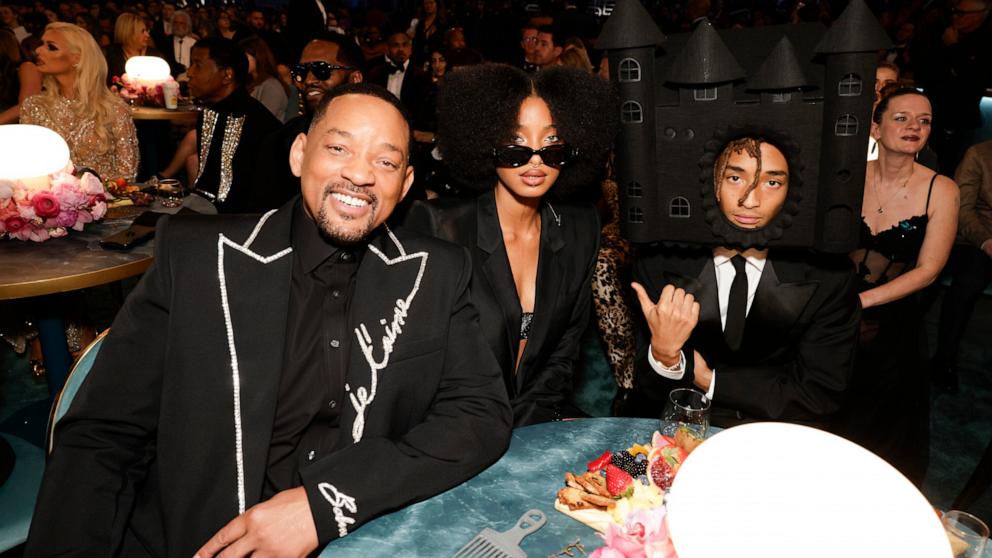 PHOTO: Will Smith, Willow Smith, and Jaden Smith attend the 67th Annual GRAMMY Awards, Feb. 2, 2025 in Los Angeles.