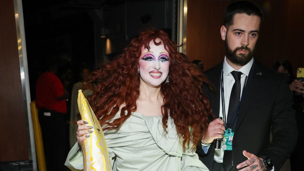 PHOTO: Chappell Roan backstage at the 67th Annual GRAMMY Awards, Feb. 2, 2025 in Los Angeles.