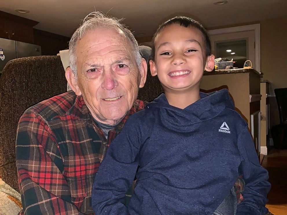 PHOTO: Kazin Crisman is pictured with his grandfather in this undated photo released by Somerset Police Department.
