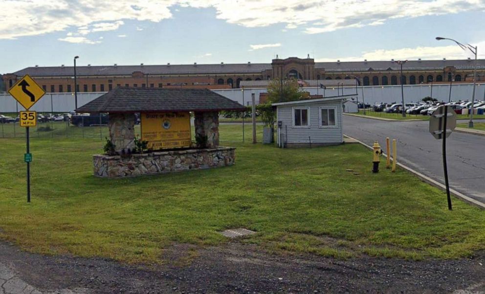 PHOTO: The entrance to the Great Meadow Correctional Facility in Comstock, N.Y., is pictured in a Google Maps Street View image dated 2019.