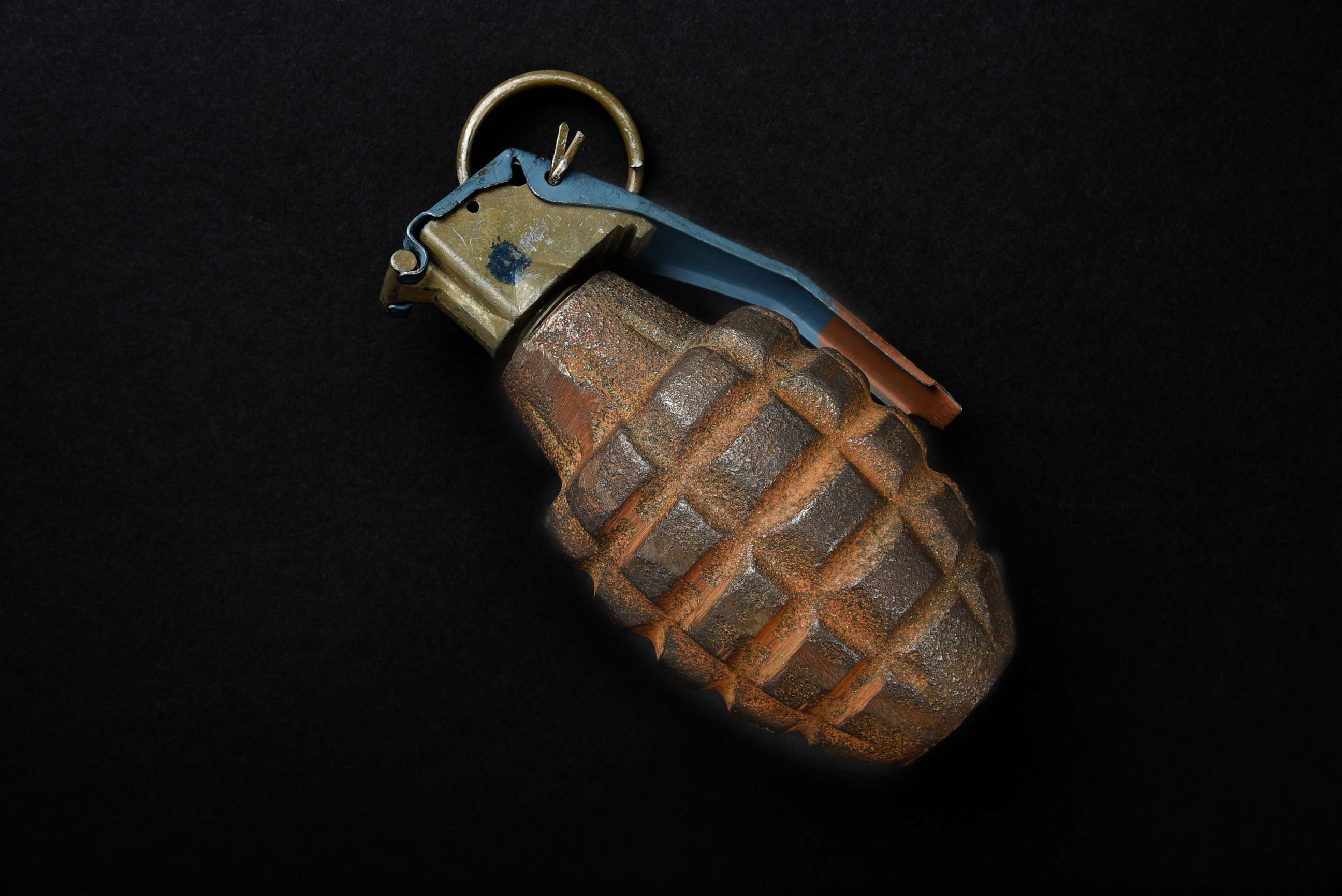 PHOTO: A WWII-era hand grenade.