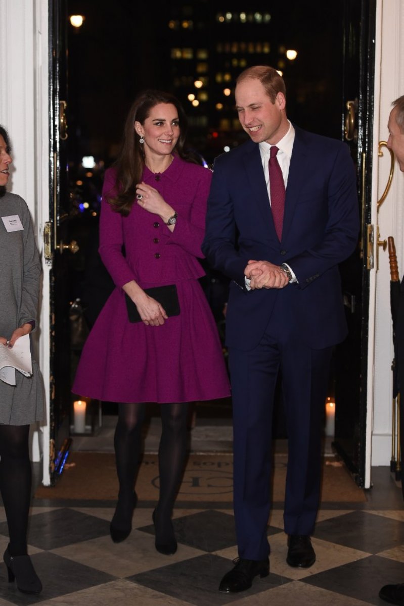PHOTO: Catherine, Duchess of Cambridge and Prince William, Duke of Cambridge attend Guild of Health Writers Conference with Heads Together at Chandos House on Feb. 6, 2017 in London.