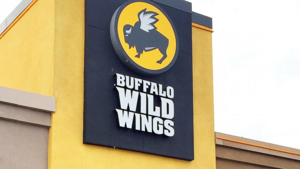 An undated photo shows the exterior of a Buffalo Wild Wings restaurant in Lakewood, Calif.