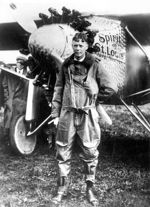 20 May 1927-8x10 Fotografie Portrait Of Captain Charles Lindbergh
