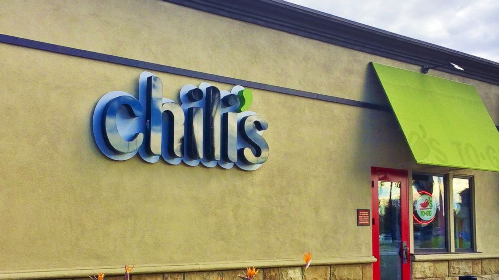 Chili's storefront sign.