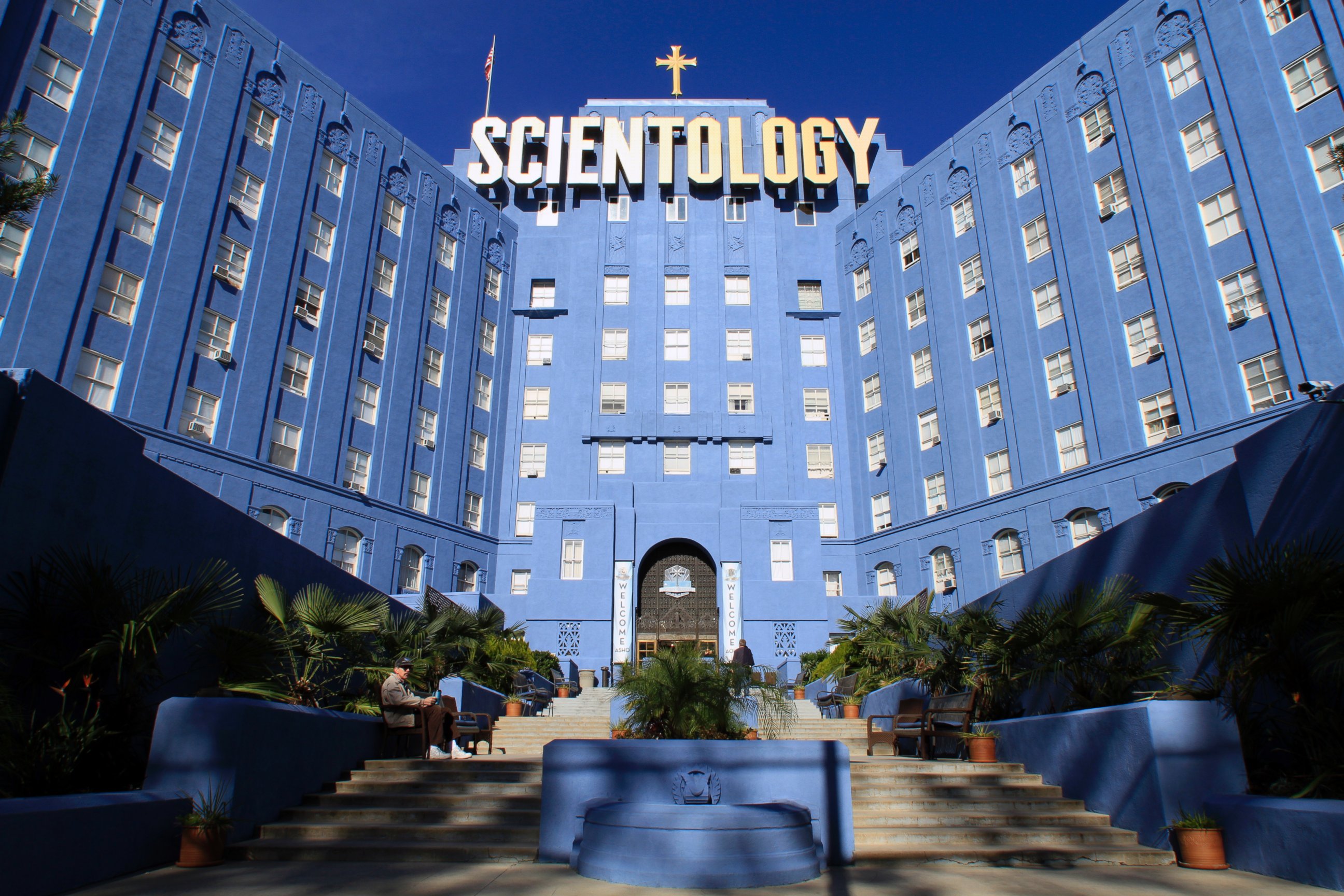 PHOTO: The Church of Scientology building on Fountain Avenue in Los Angeles.  