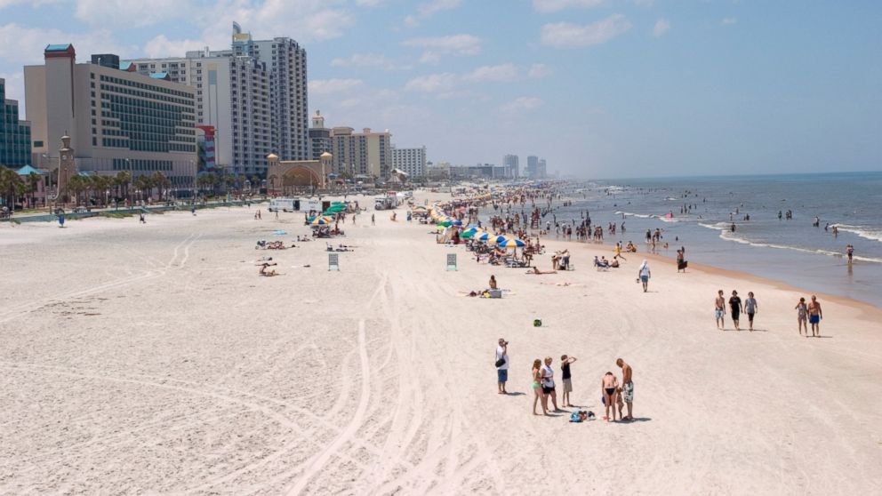 This undated file photo shows Daytona Beach, Fla.
