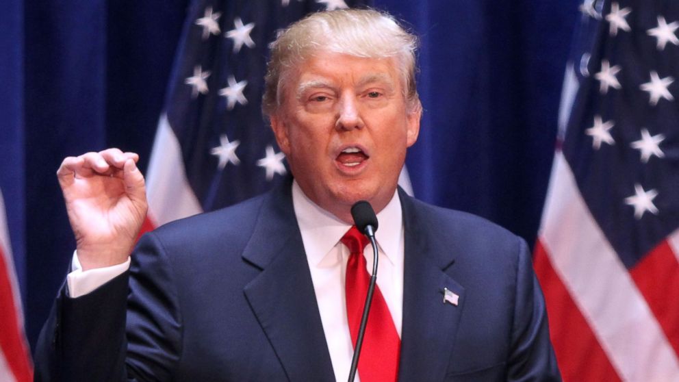 Donald Trump makes his presidential announcement at Trump Tower on June 16, 2015 in New York.