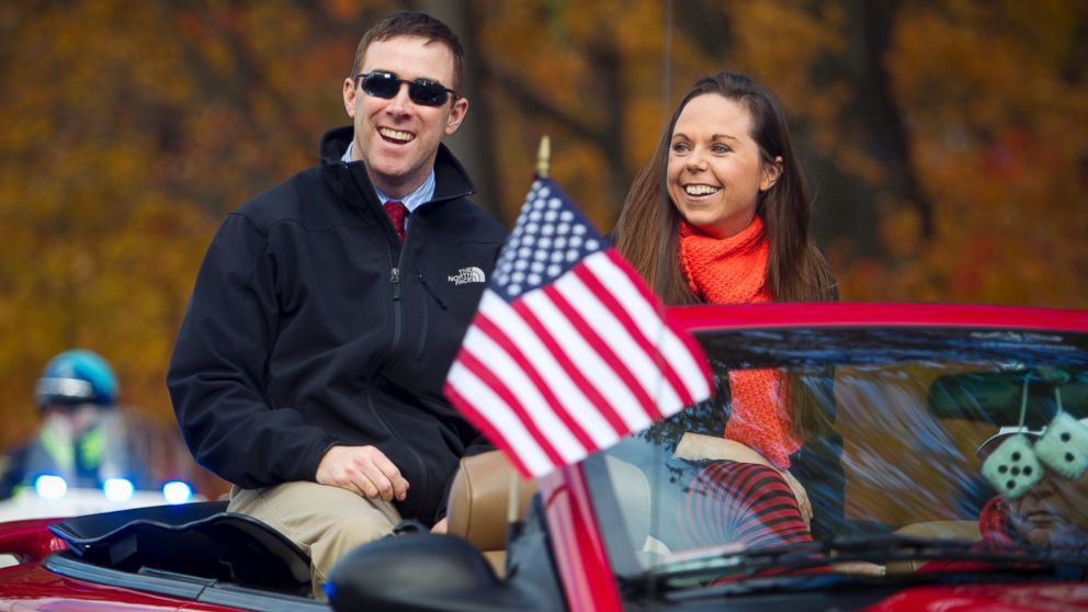 Richard "Dic" Donohue was the Grand Marshal for the Woburn Host Lion's Club 59th annual Halloween parade on Sunday, Oct. 27, 2013.