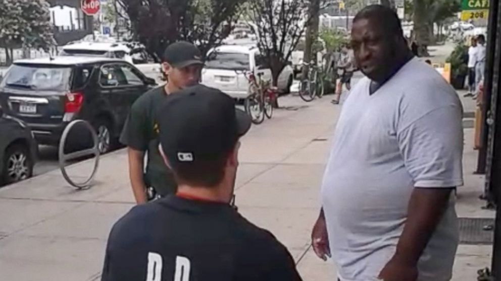 The family of Eric Garner emerged from a private meeting Wednesday with Justice Department officials saying they had been told that the investigation was still active.