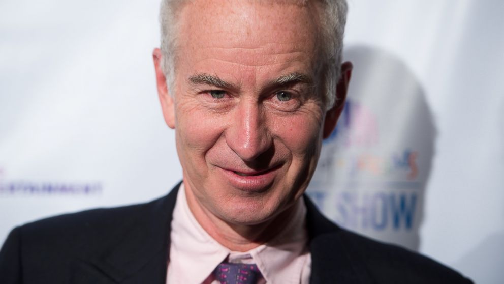 John McEnroe attends 2014 "Garden of Dreams Hero" awards and talent show at Radio City Music Hall on June 17, 2014 in New York City.  