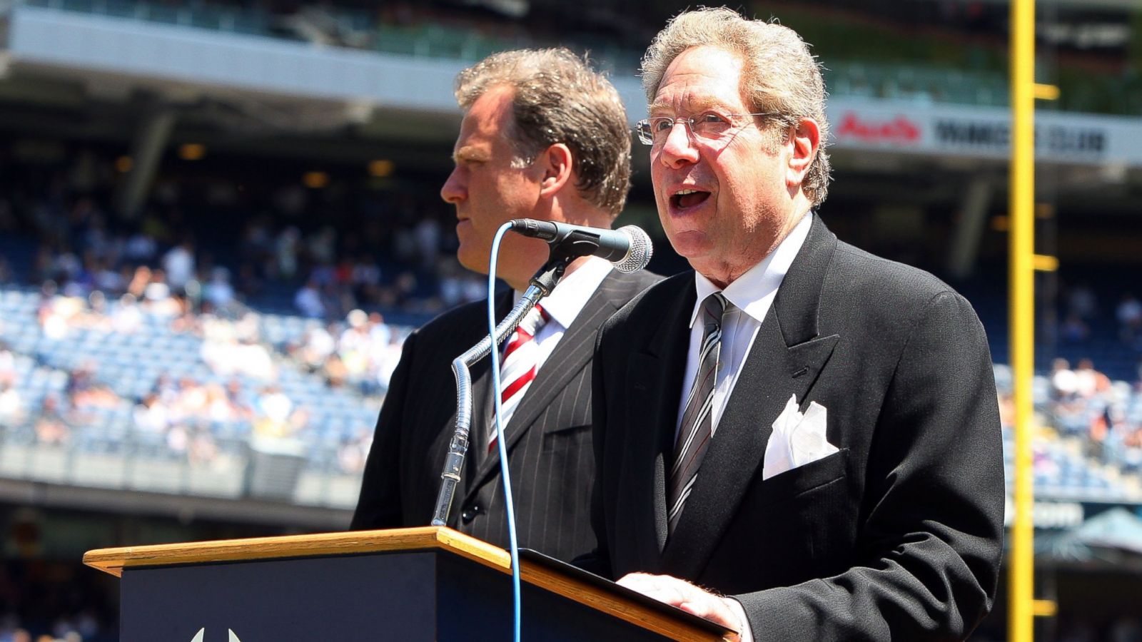 John Sterling: Yankees announcer rescued from flooding in NJ